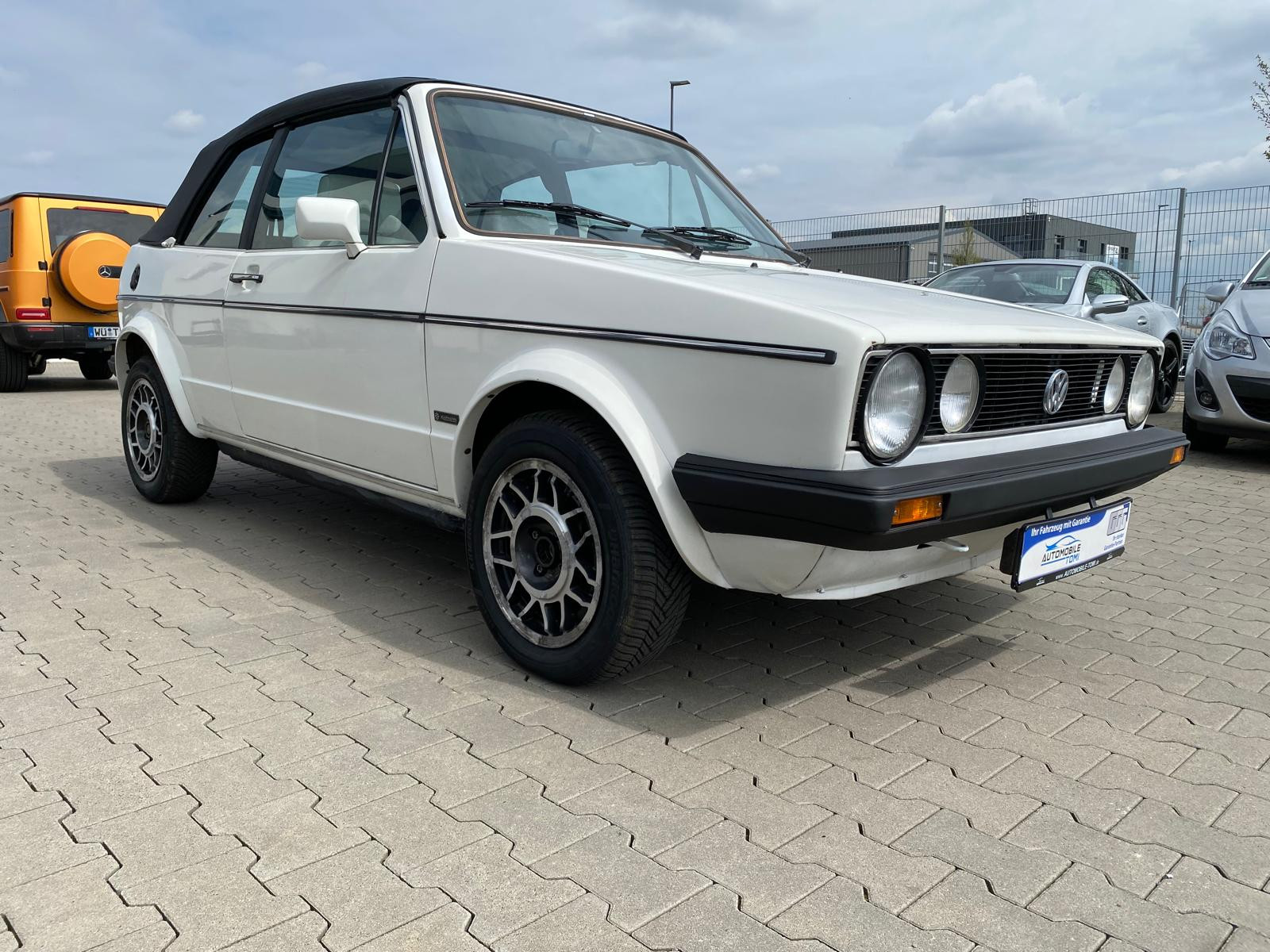 VW Golf I 1.6 Cabriolet | Automatik | Gute Zustand - Bild 7