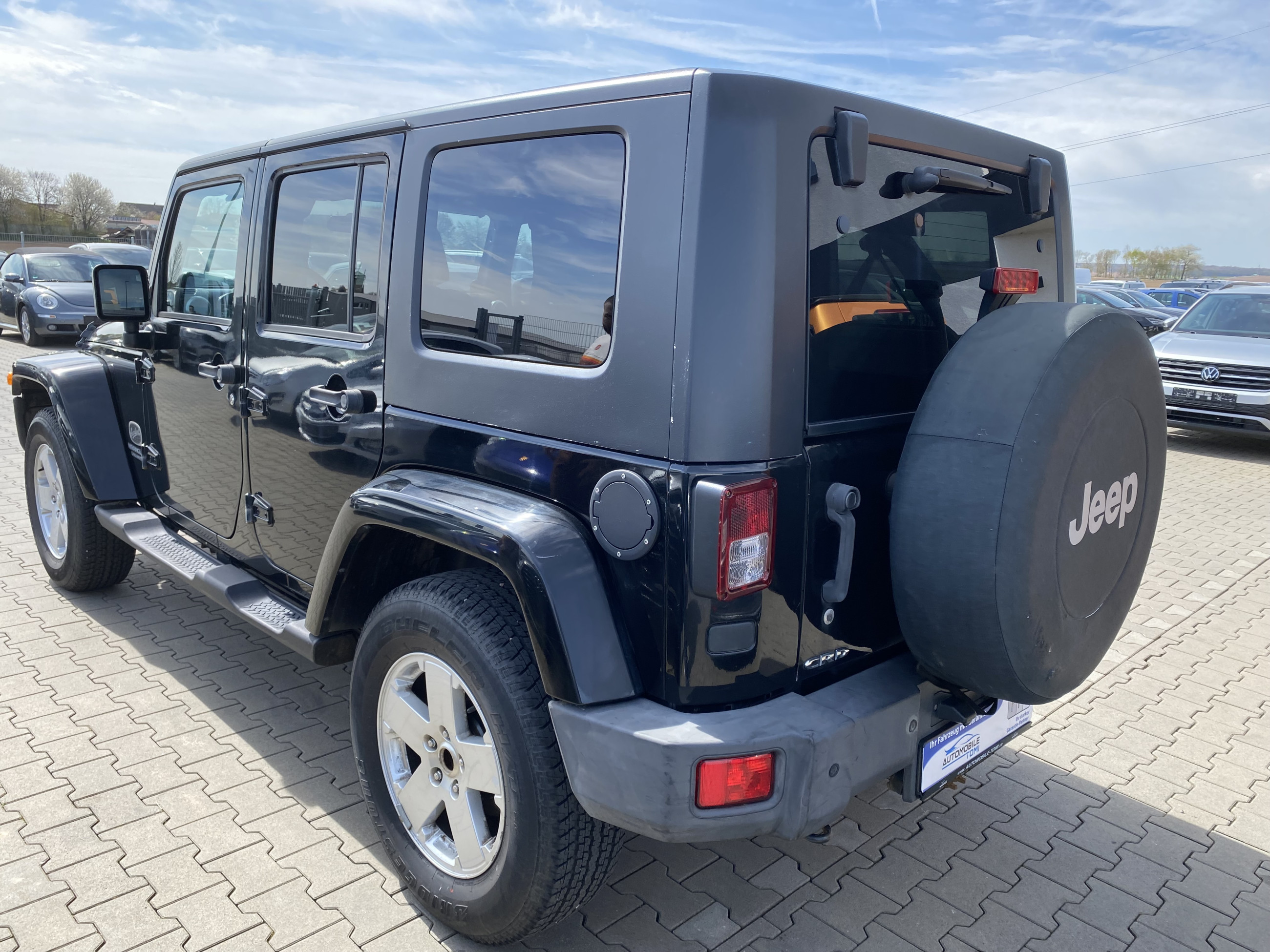 Jeep Wrangler Sahara/Leder/Navi/TÜN NEU/SOFTTOP - Bild 4
